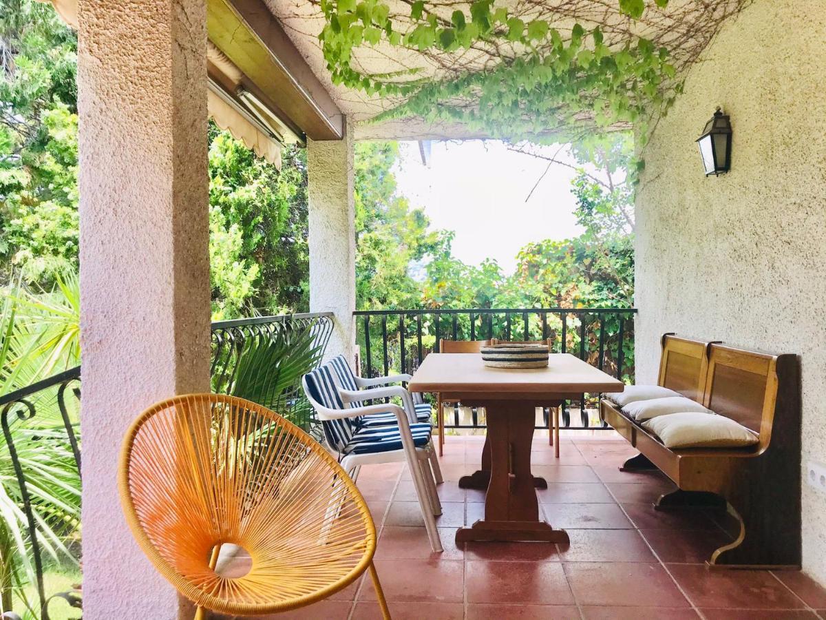 Casa Mediterranea Con Gran Jardin Y Piscina A 500 M De La Playa Roda de Bara Bagian luar foto